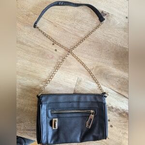 Kiss Me Couture Leather Shoulder Bag